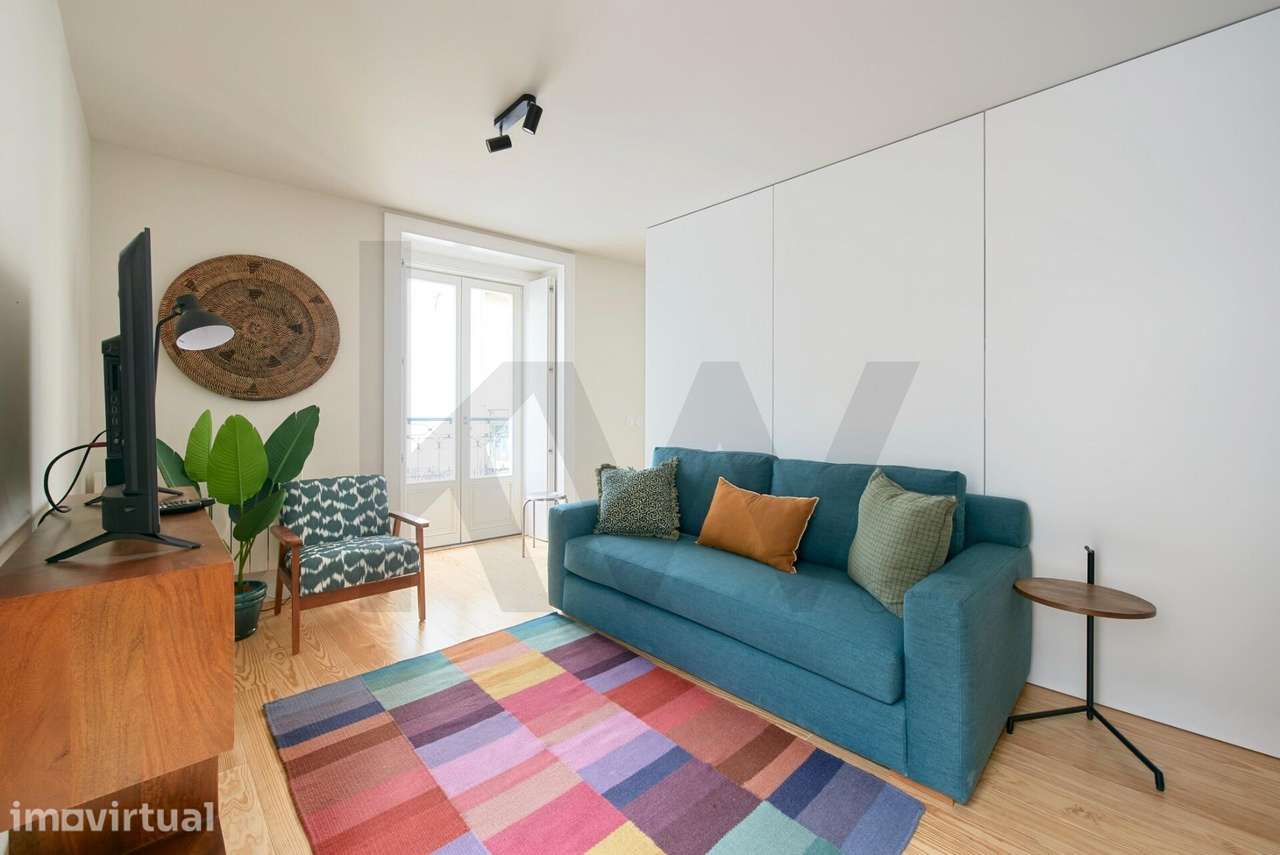 T2 DUPLEX DE CHARME COM LICENÇA AL | BAIRRO ALTO | A POUCOS METROS DO - Grande imagem: 3/34