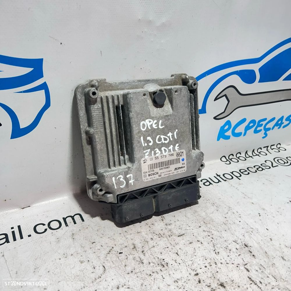 .Centralina Original Motor Bosch GM Opel 1.3 CDTI Z13DTE 55 573 706 / 0 281 016 811 - 4