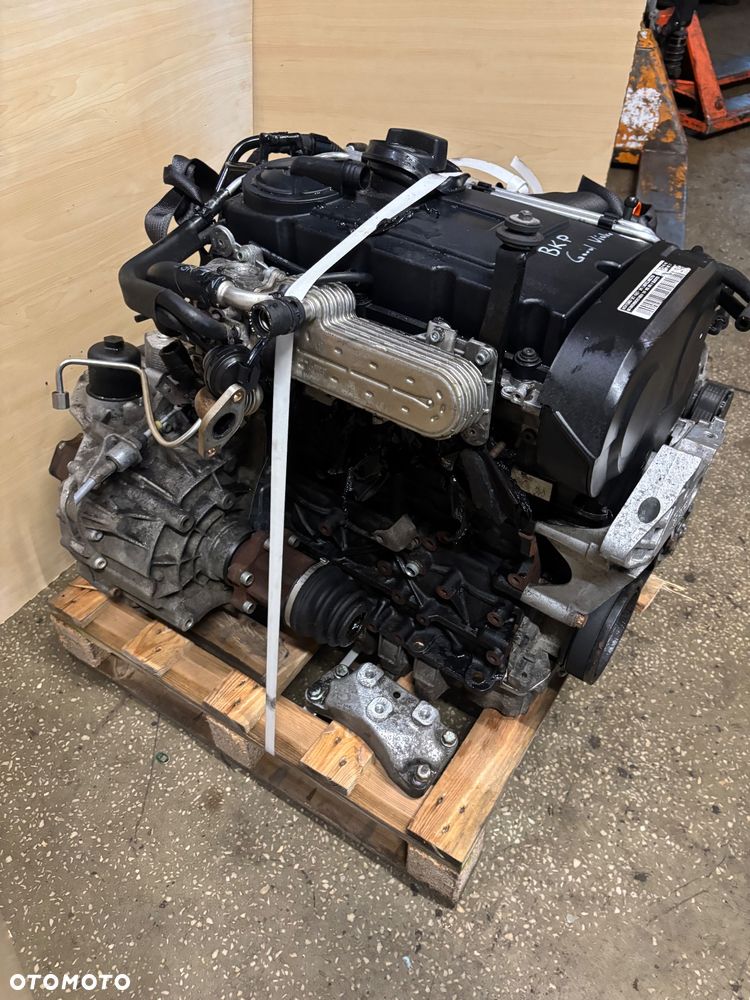 VW Passat B6 silnik 2.0 Diesel 140KM BKP kompletny film video - 7