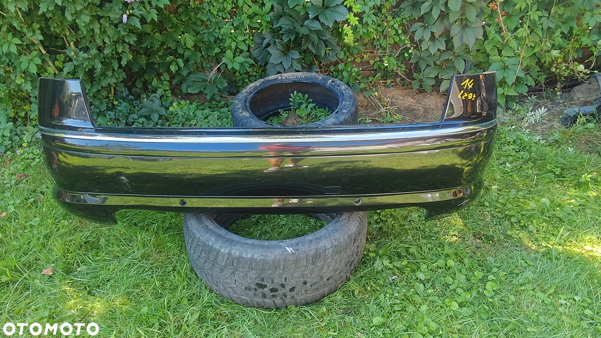 AUDI A8 D3 ZDERZAK TYLNY TYŁ Listwa Chrom - 2
