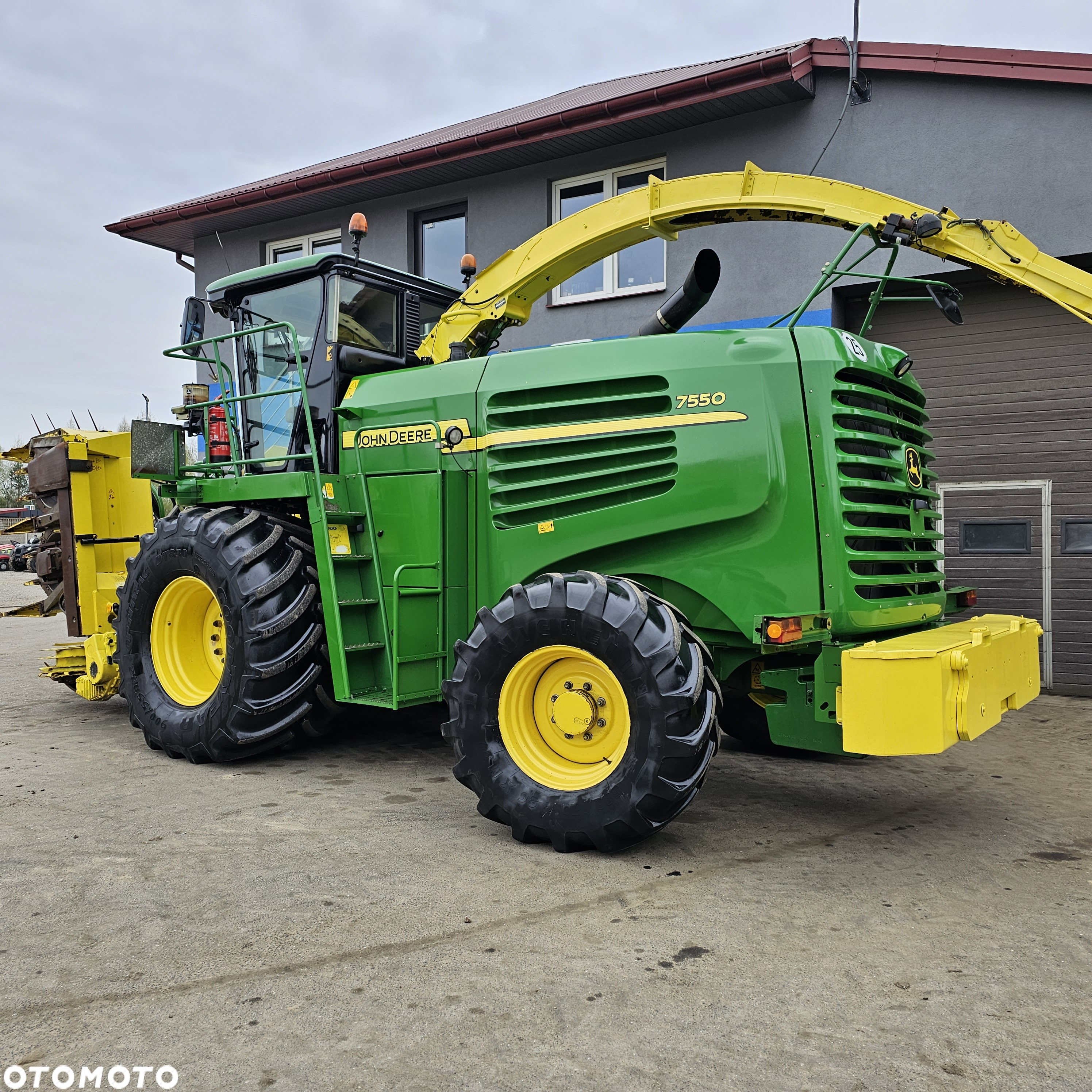 John Deere 7550 Sieczkarnia do Kukurydzy 4x4 do Trawy 7450  pro 7780 jd 7580 JOHN 7480 Jaguar 870 Profi - 5