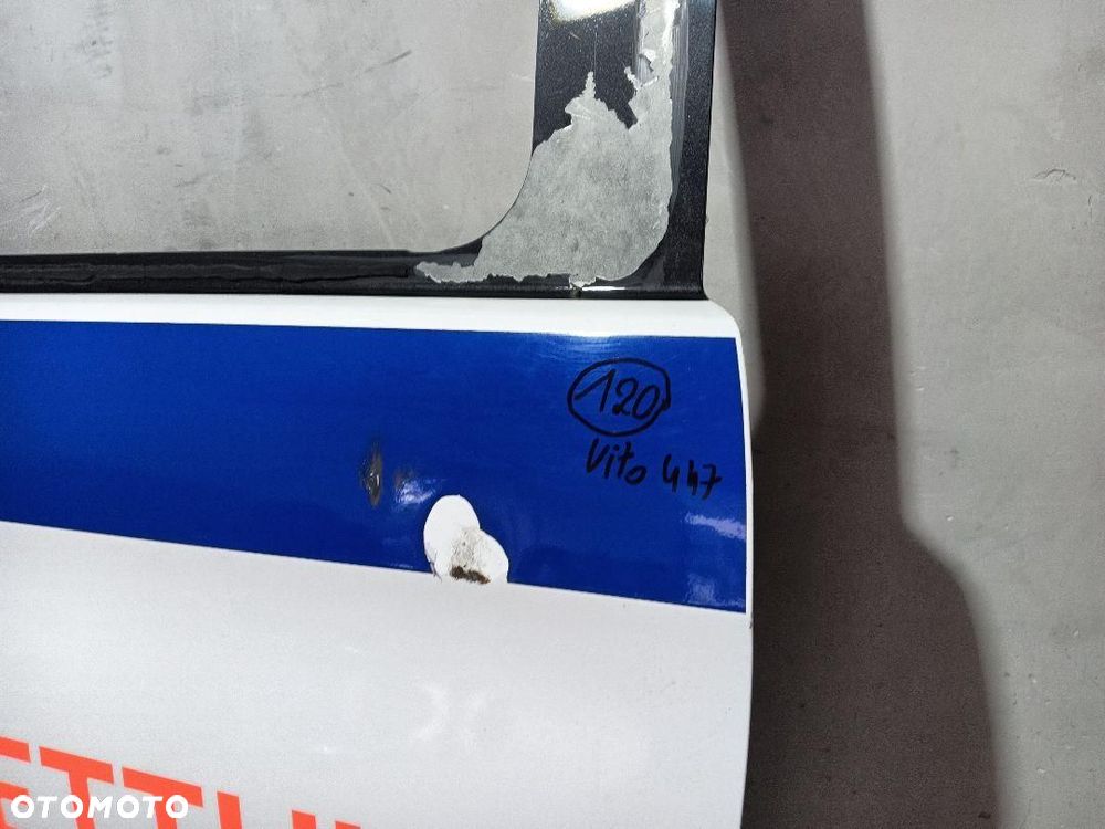DRZWI TYŁ TYLNE LEWE BOCZNE MERCEDES VITO 447 - 4