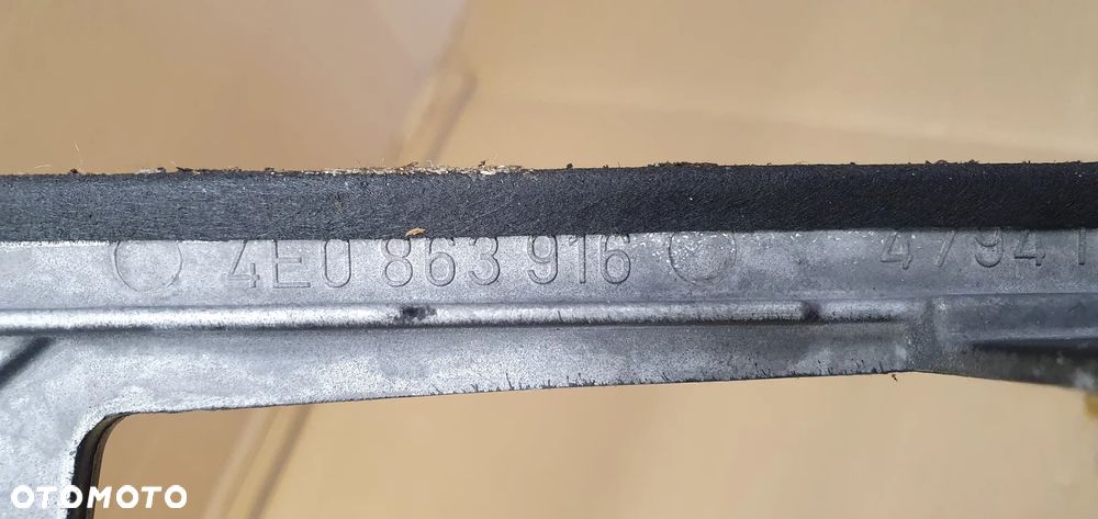 Osłona ramka dekor tunelu środkowego popielniczka drewno A8 D3 4E0863916 4E1858601 - 6