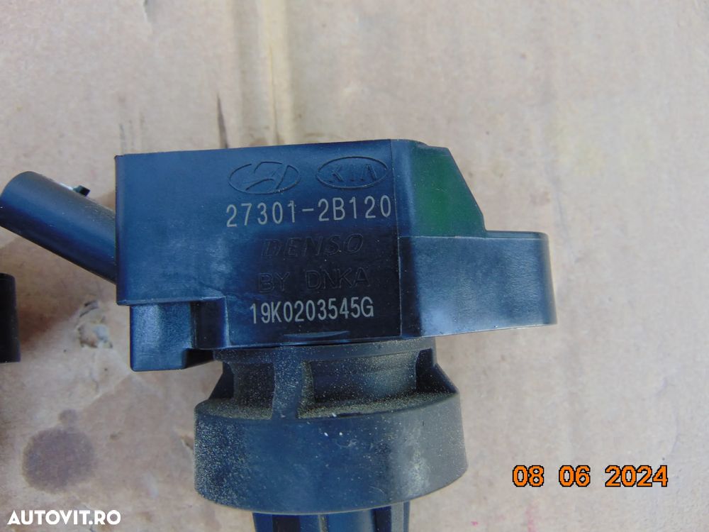 Bobina inductie Kia Sportage 1.6gdi ceed Hyundai Tucson i30 bobine inductie 1.6 benzina cod 273012b120 - 6