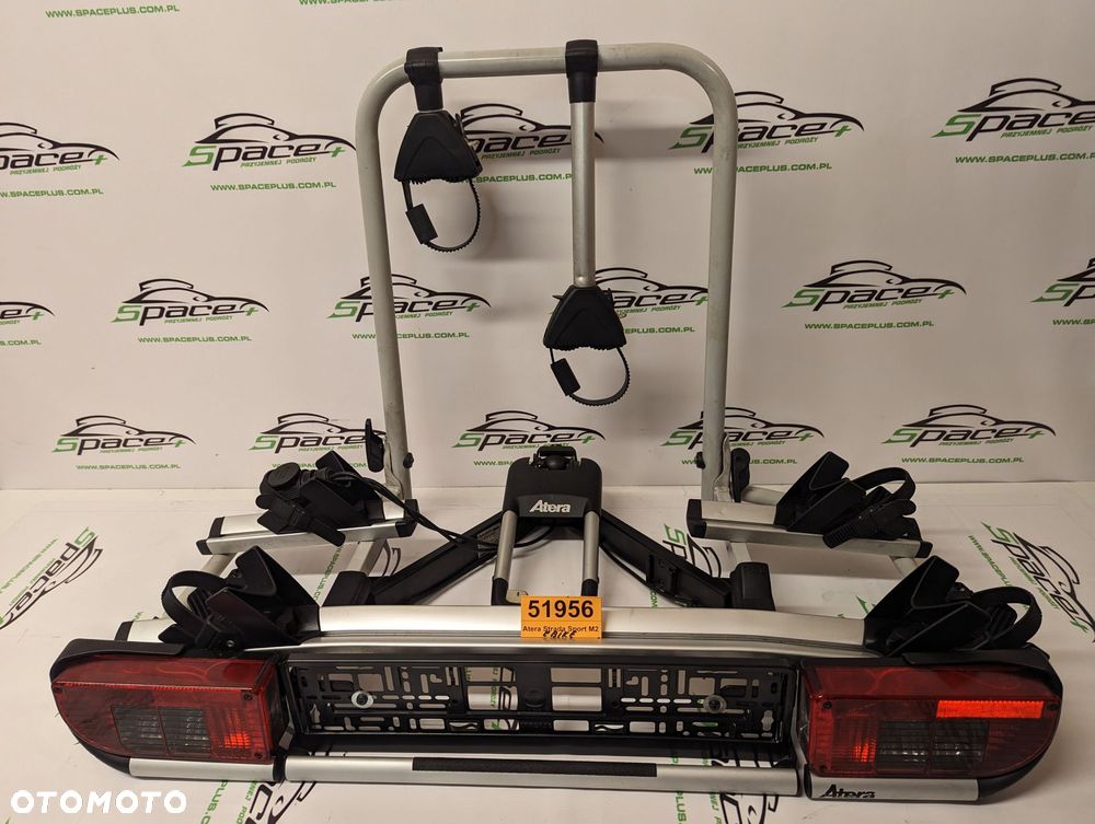 Uchwyt bagażnik rowerowy platforma na hak na 2 rowery Atera Strada Sport M2 E-bike - 2