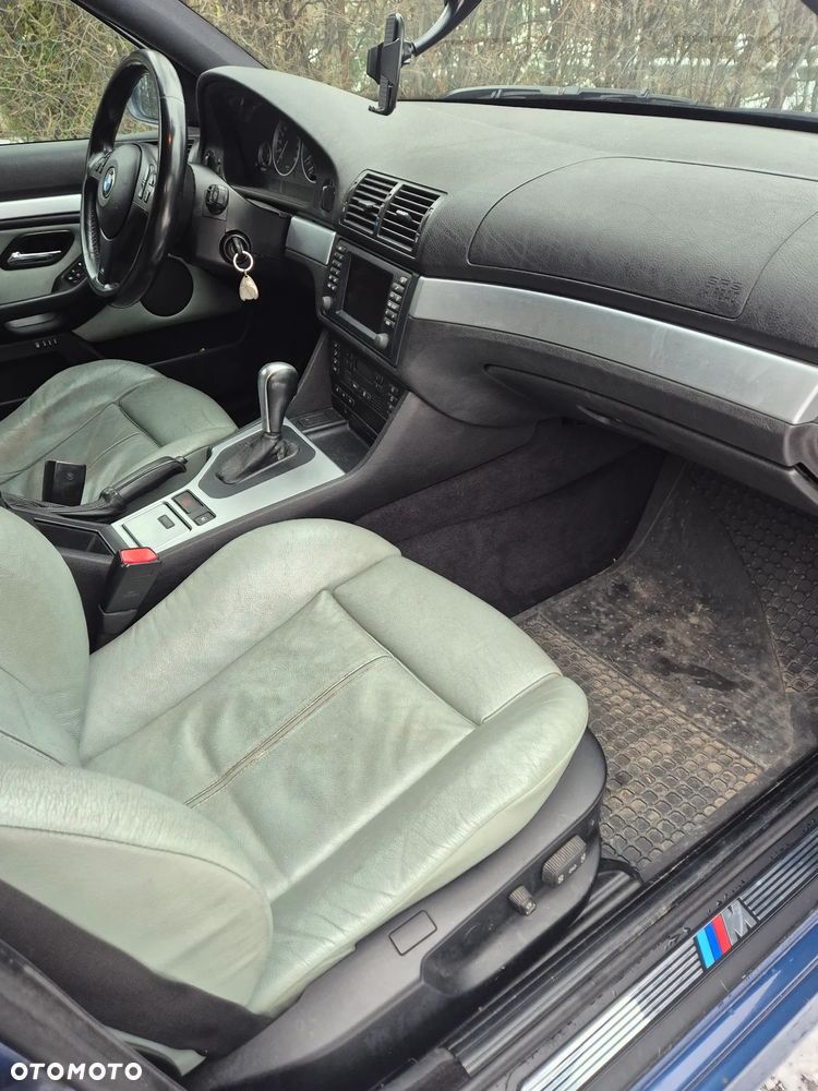 BMW 530D E39 Touring Seria 5 2002r LIFT Mpakiet Topasblau Metallic wszystkie części - 21
