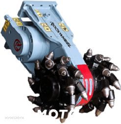 Frezarka Głowica frezująca RockWheel G5 Twin koparka 5-10 t - 1