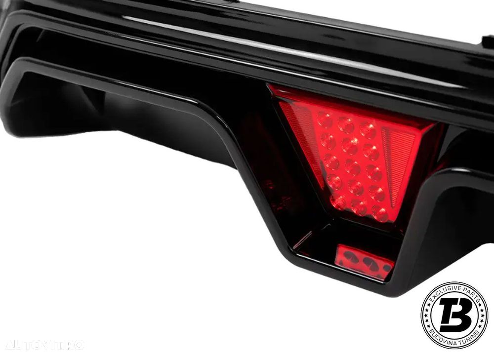 Difuzor Bara Spate cu LED compatibil BMW Seria 5 G30 G31 M5 Competition Design - 7
