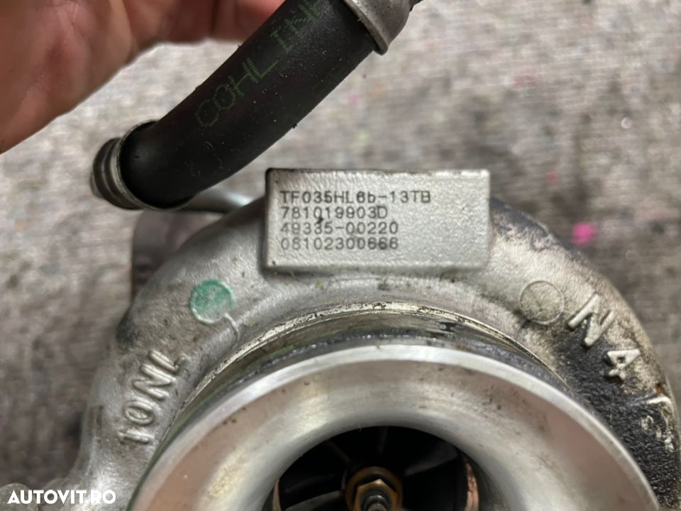 Turbina BMW E90/E91 E83/E84 E61/E60 2.0 d 177 cp An 2007 Cod 781019903D - 3