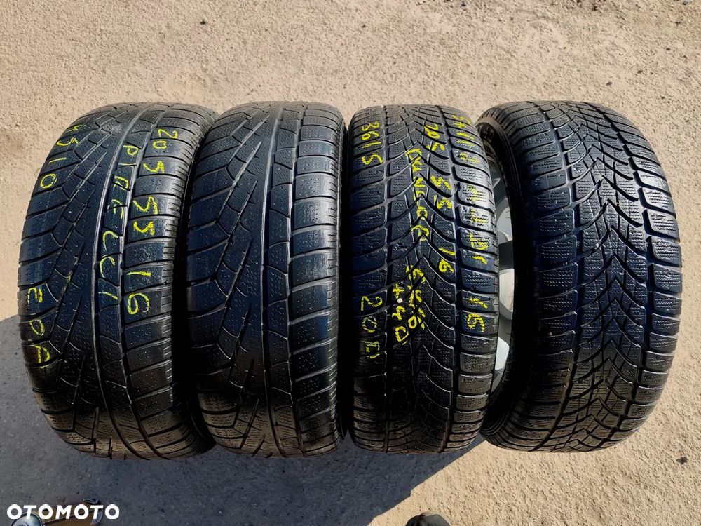 205/55R16 91H Opony Zimowe Zima DUNLOP SP WINTER SPORT 4D PIRELLI SOTTOZERO WINTER 210 4,5mm Legnica ALU-RAD 205/55