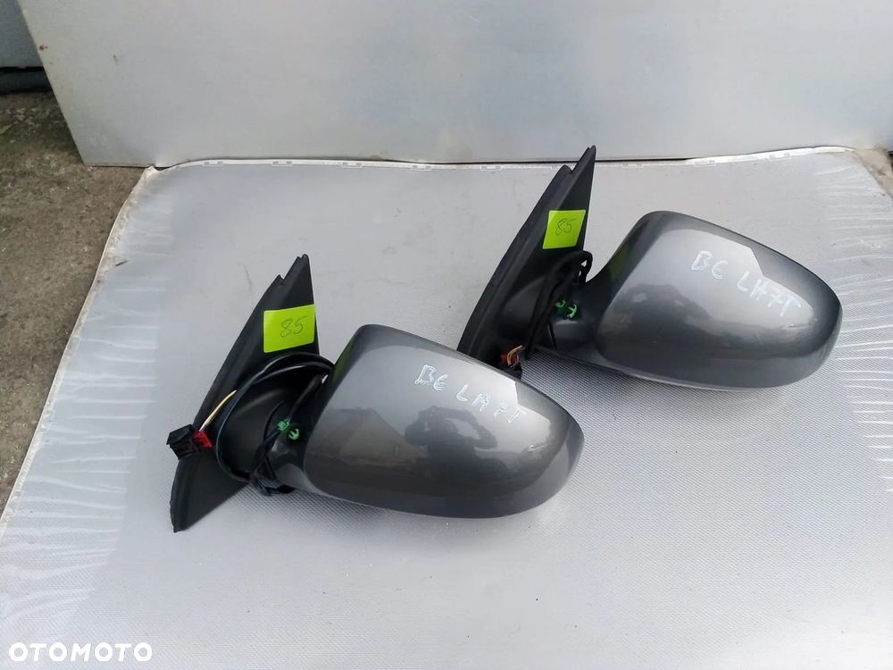 Lusterko lusterka lewe prawe  Elektryczne VW Passat B6 010781 LH7T  6 kabli - 1