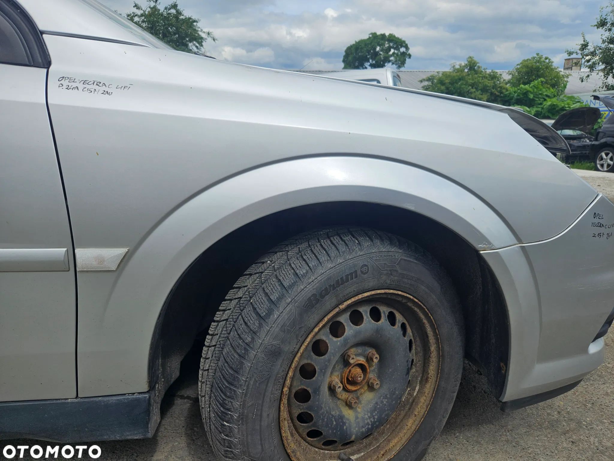 OPEL VECTRA C LIFT BŁOTNIK PRAWY PRZÓD PRZEDNI Z157 - 1
