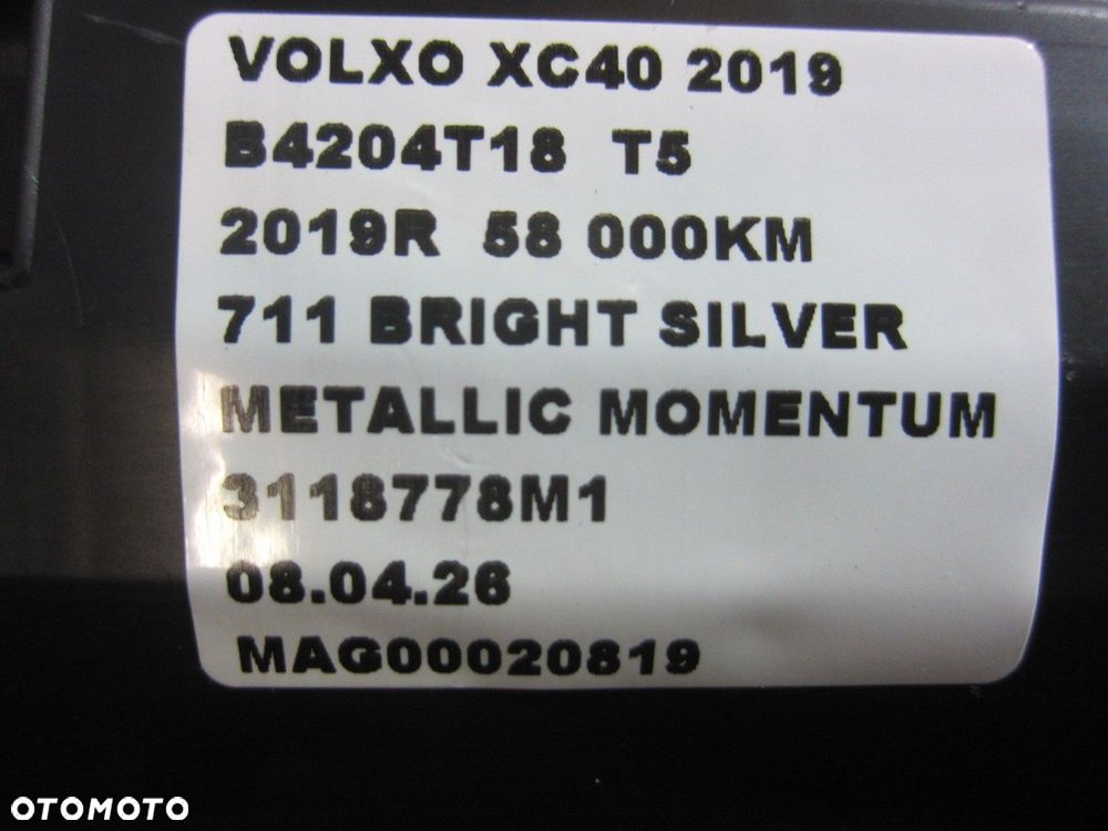 VOLVO XC40 XC 40 ZEGARY LICZNIK VIRTUAL COCKPIT DIGITAL USA 32233961 - 8