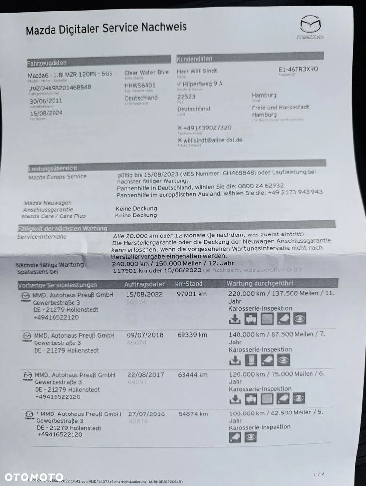 Mazda 6 Sport 1.8 Edition - 6