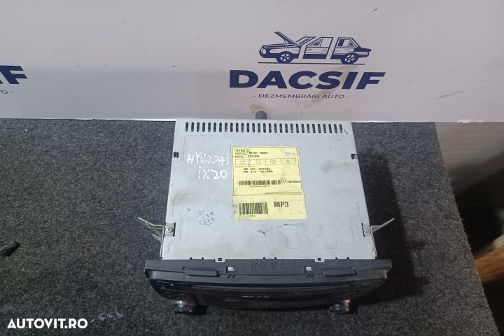 Radio cd 96160-1K000 Hyundai ix20 1 [2010 - 2015] Hatchback 1.4 MT (9 - 2