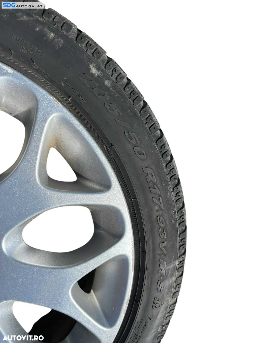 Set 4 Jante Roti Aliaj 205 50 17 R17 Ford Focus 3 2010 - 2018 Cod 8M5J-1007-AA (anvelope de iarnă 2 cu 2) [B4070] - 5