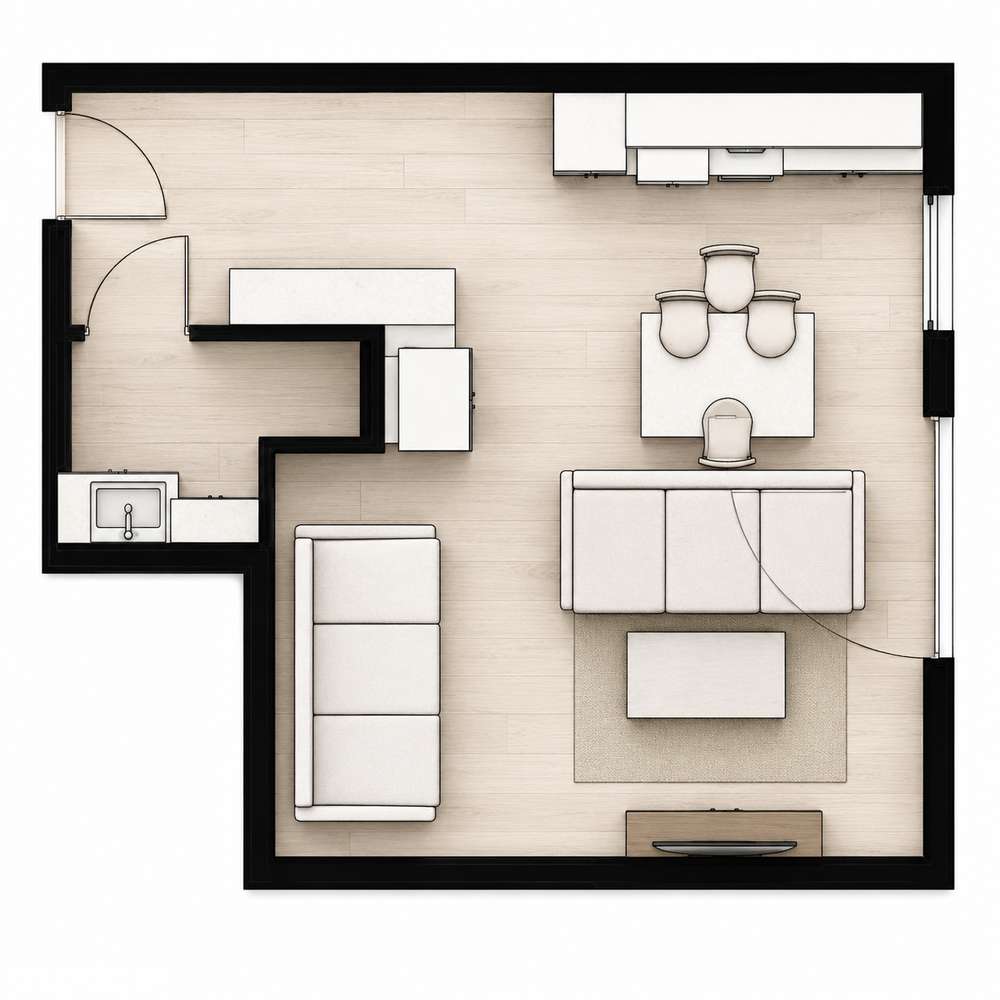 Nowe 36 m² | strefa sypialniana | klimatyzacja | ogródek | garaż