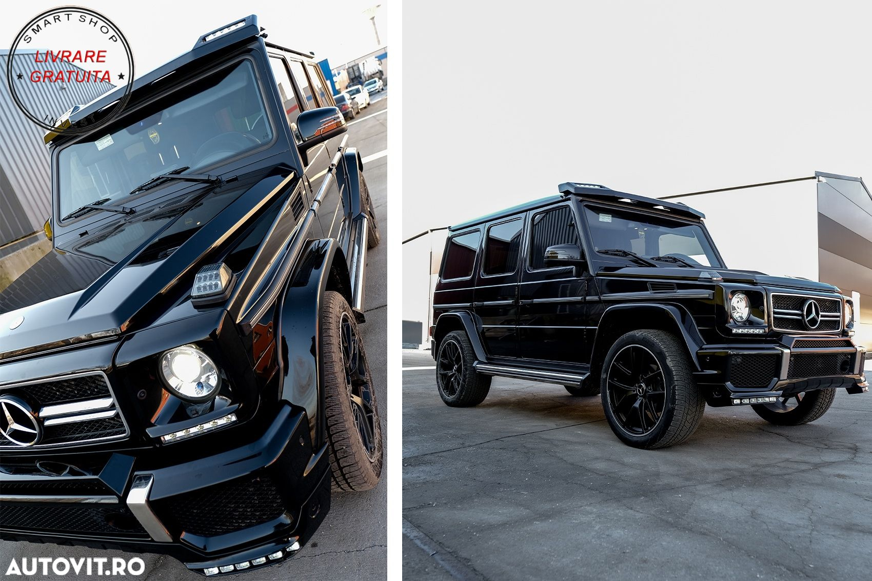 Prelungire Bara Fata DRL Mercedes G-Class W463 (1989-2017)- livrare gratuita - 15