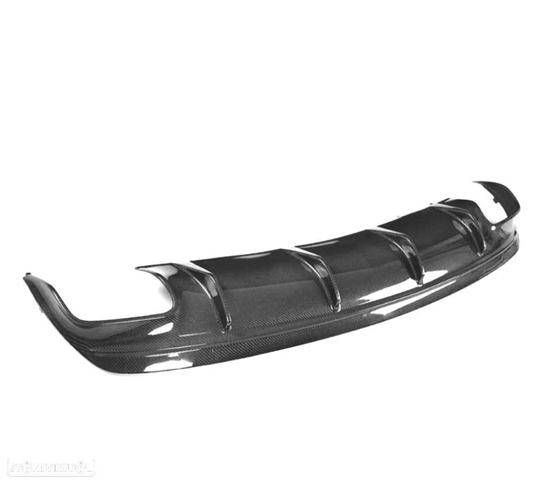 DIFUSOR TRASEIRO MERCEDES CLA W117 13-15 LOOK AMG CLA45 CARBONO - 2
