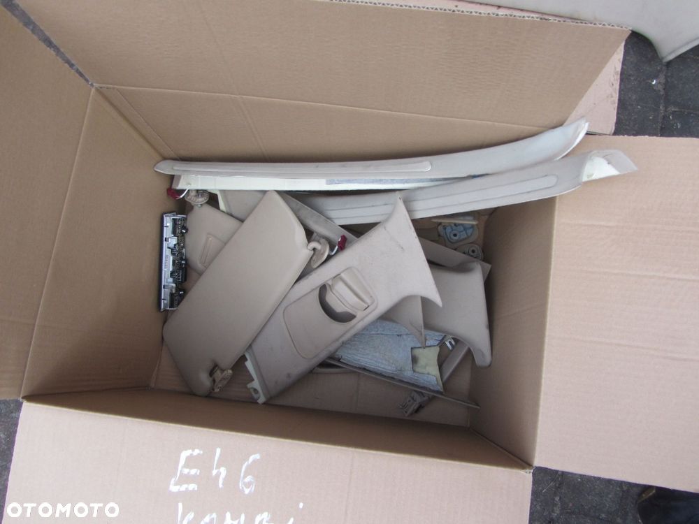 podsufitka bmw e46 kombi kremowa komplet - 5