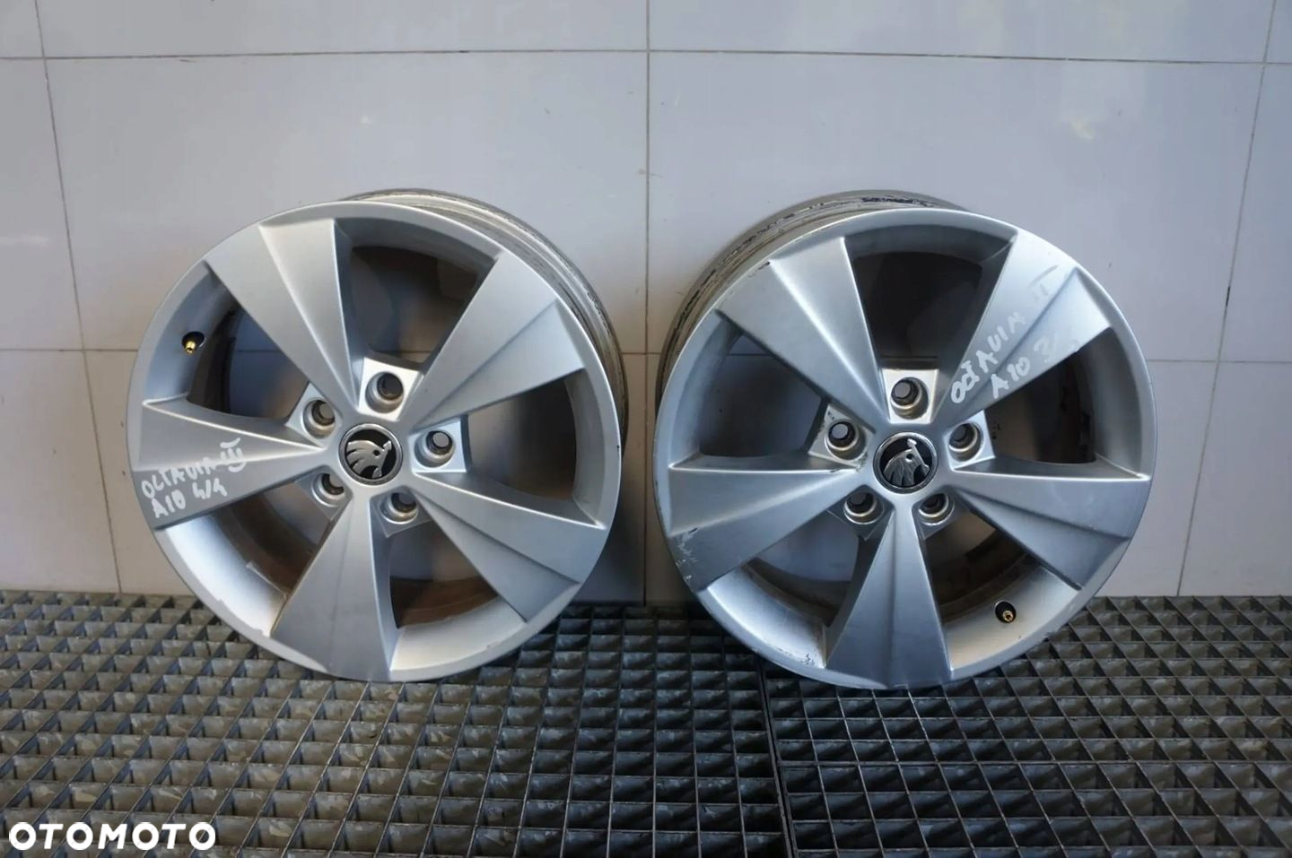 FELGA FELGI ALUMINIOWE ALUFELGI R16 5X112 SKODA OCTAVIA III 6,5 ET46 - 8