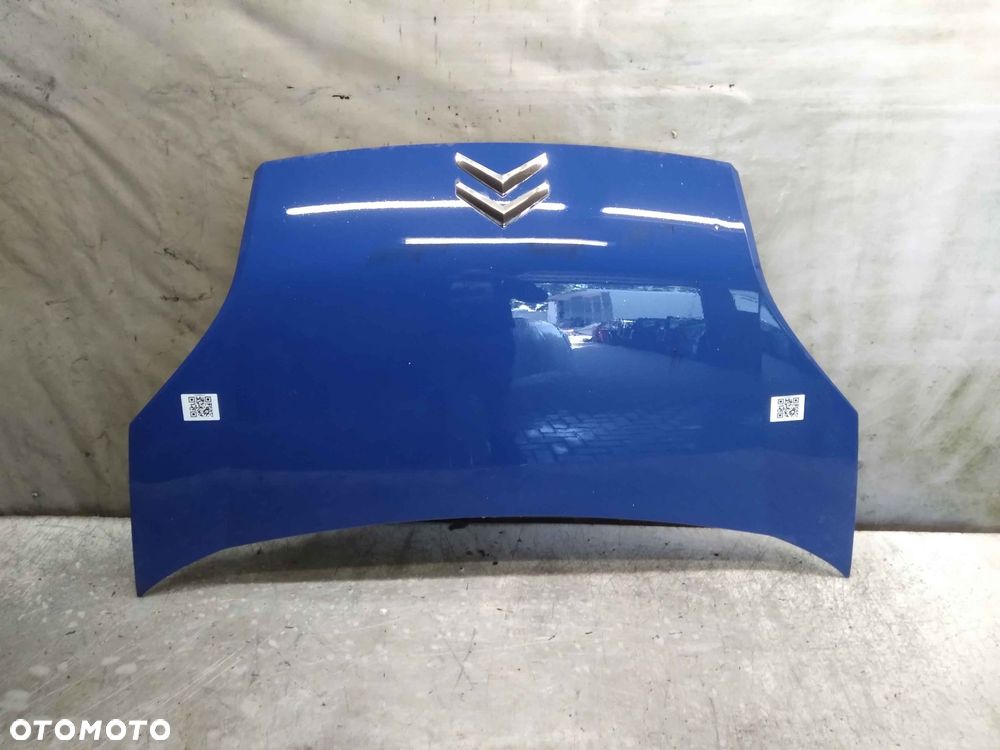 ) MASKA POKRYWA SILNIKA CITROEN NEMO KPV NIEBIESKA - 1