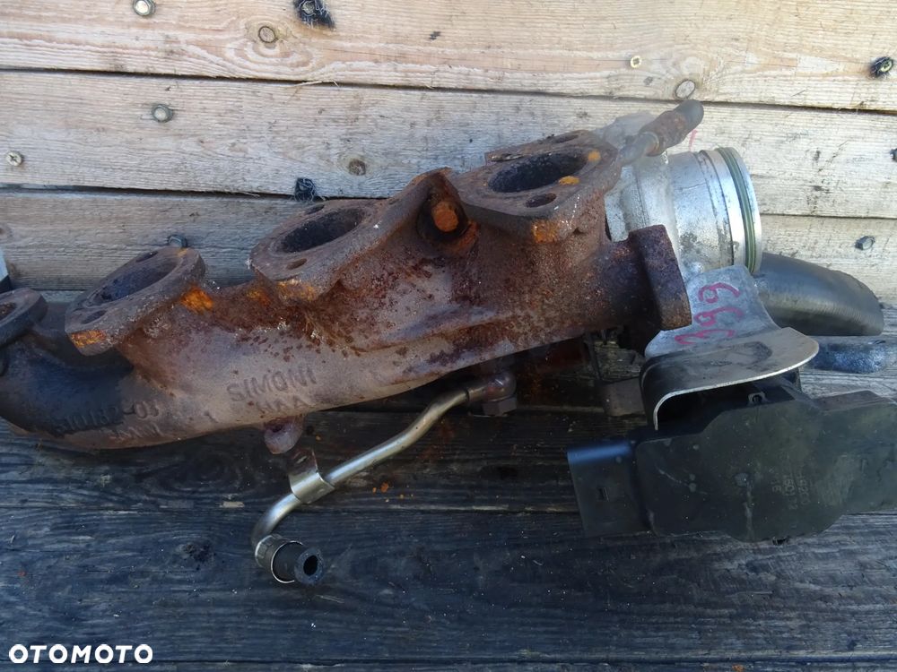 TURBOSPRĘŻARKA TURBINA TURBO BMW E81 E87 E60 2.0d E90 E91 320d 177KM N47 850689301A - 6