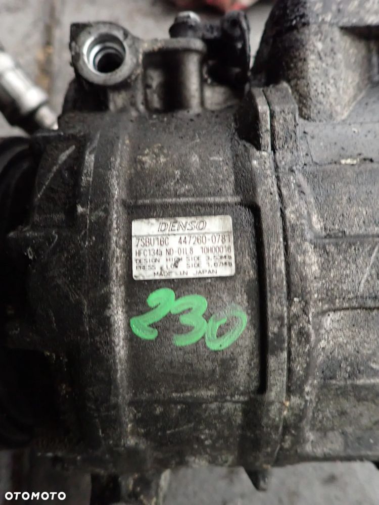 BMW X3 E83 3.0 D SPRĘŻARKA KLIMATYZACJI 447260-0781 - 3