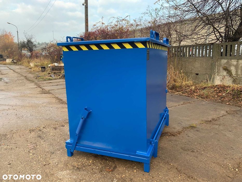 Koleba Z Otwieranym Dnem PMDC 1400 L kontener - 2