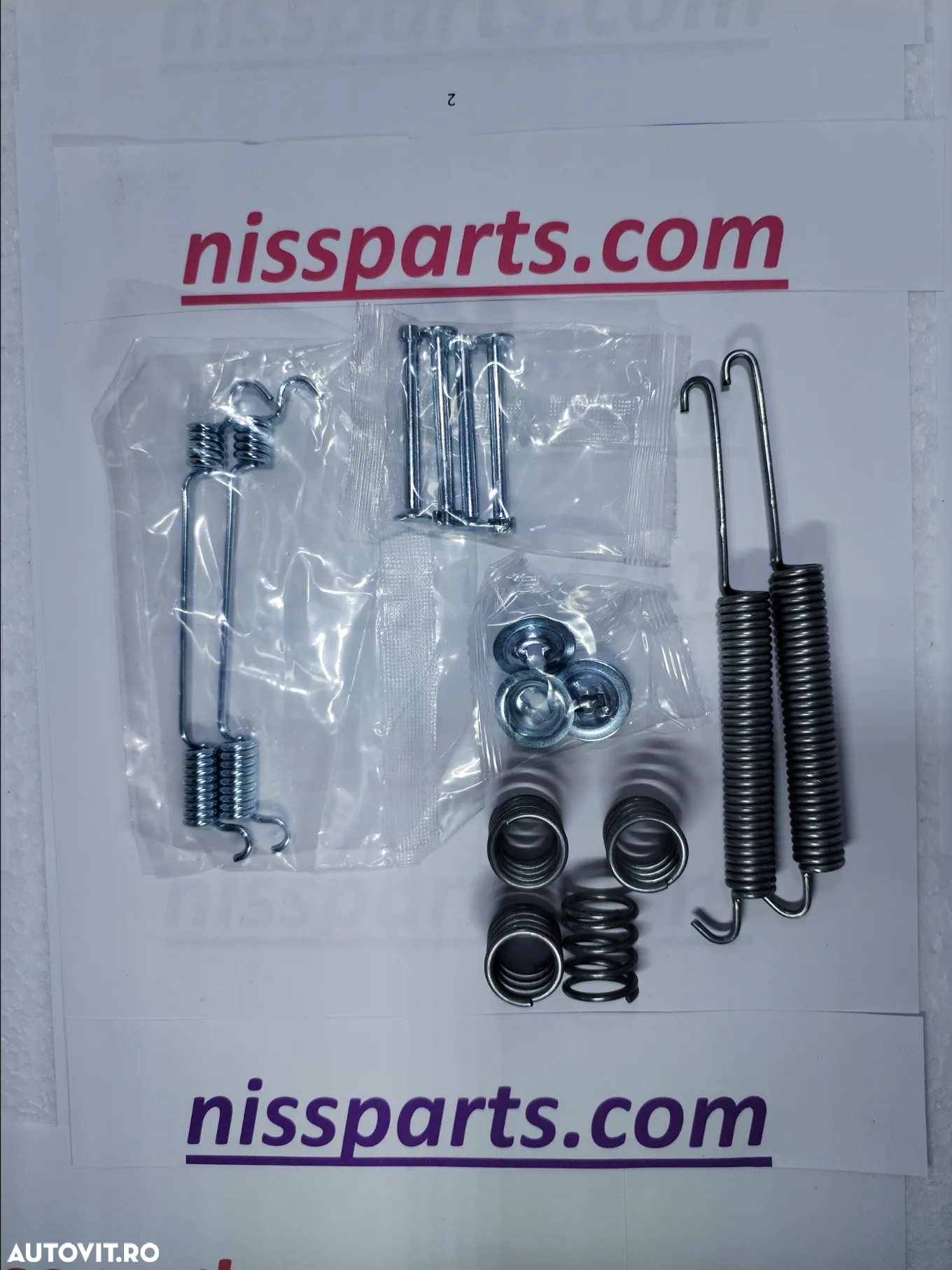 Set accesorii si arculete saboti franare Nissan Atleon, Cabstar, Renault Maxity NT400 - 2