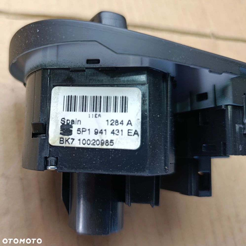 Altea włacznik świateł Europa halogeny auto lift Altea XL Seat 5P1 941 431 EA - 2