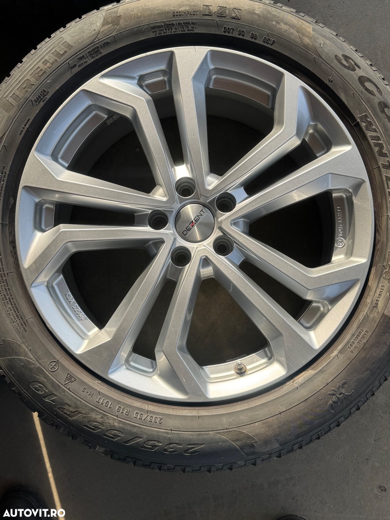 Vând jante Mercedes EQS SUV pe 19” cu anvelope de iarnă - 4