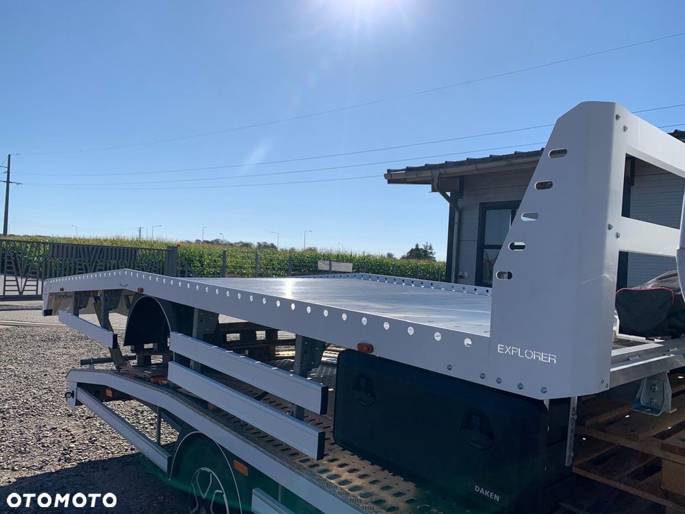 Zabudowa lawety najazd aluminiowy autolaweta pomoc drogowa Renault Master Fiat Mercedes Iveco - 8