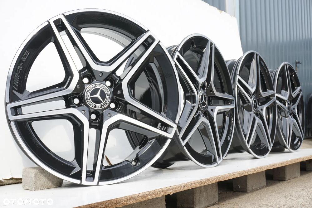 Mercedes 5x112 18 7,5J et49 stan b.dobry CNC A177 wys 0,-