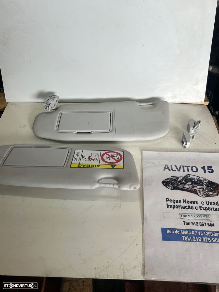 Palas de sol (Par) Fiat Tipo 2021 estado novo - 1