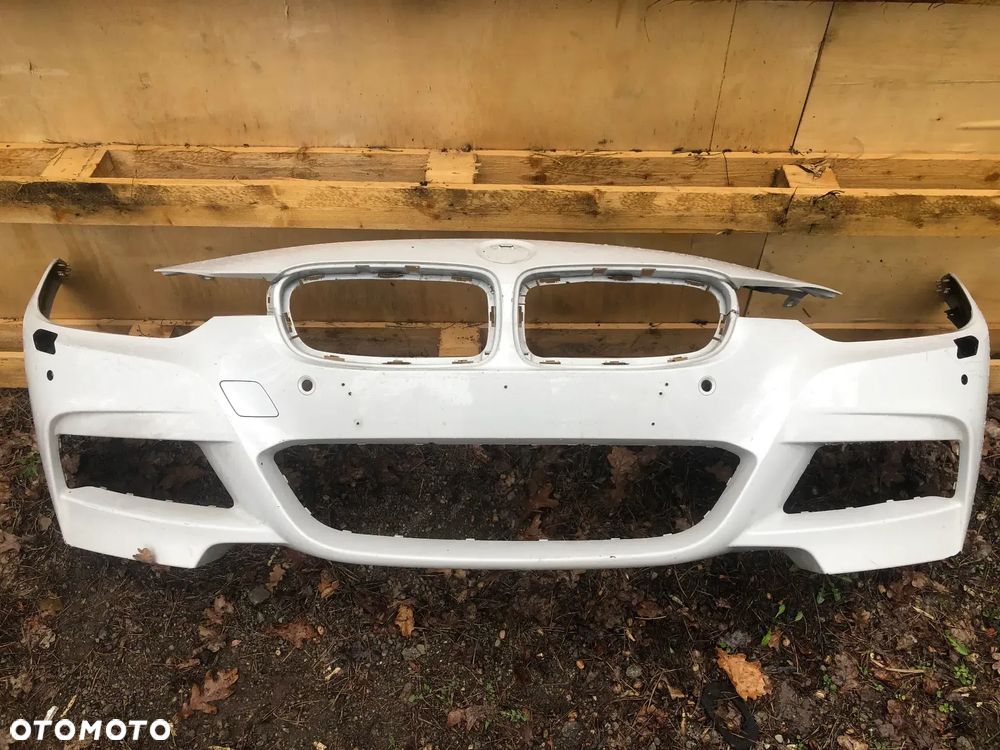 ZDERZAK Przedni - BMW 3 (F30/31) LIFT, M-Pakiet - Biały - 8067887-03