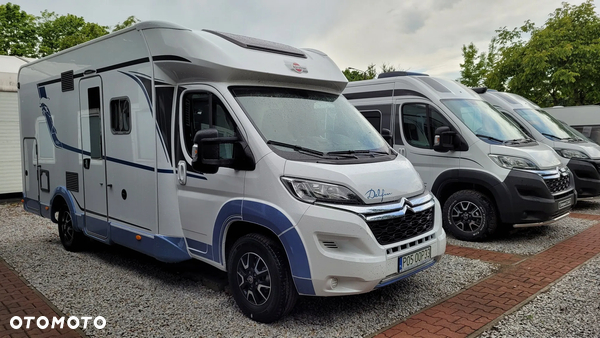 Burstner Delfin T 680 G | wersja HARMONY LINE | MAX DOPOSAŻONY | klimatyzacja stacjonarna, markiza, bagażnik rowerowy, kamera, wersja zimowa