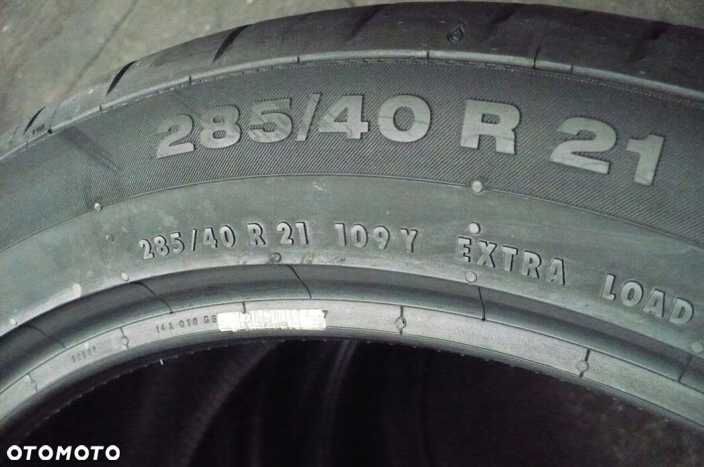 CONTINENTAL SportContact 5 AO 285/40R21 7,2mm 2021 - 2