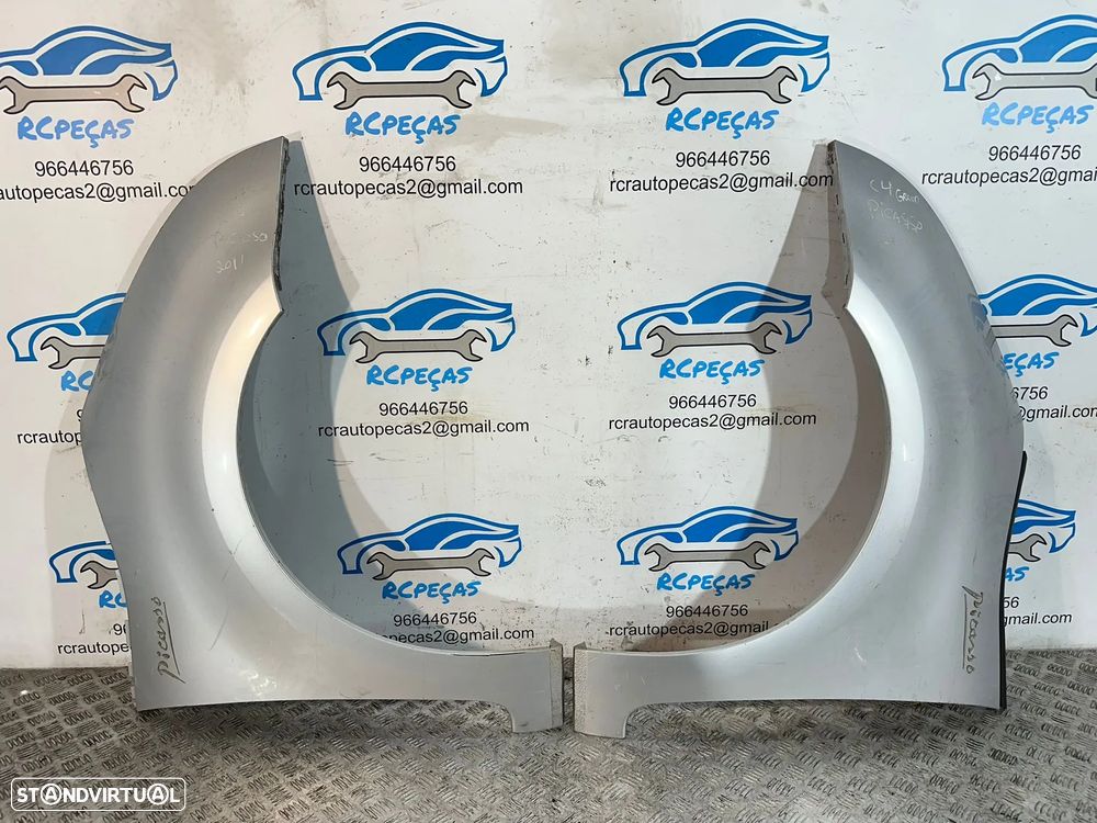 .Guardalamas Frente Frontal Esquerdo Direito Original PSA Citroen C4 Grand Picasso 2006 - 2013 - 2