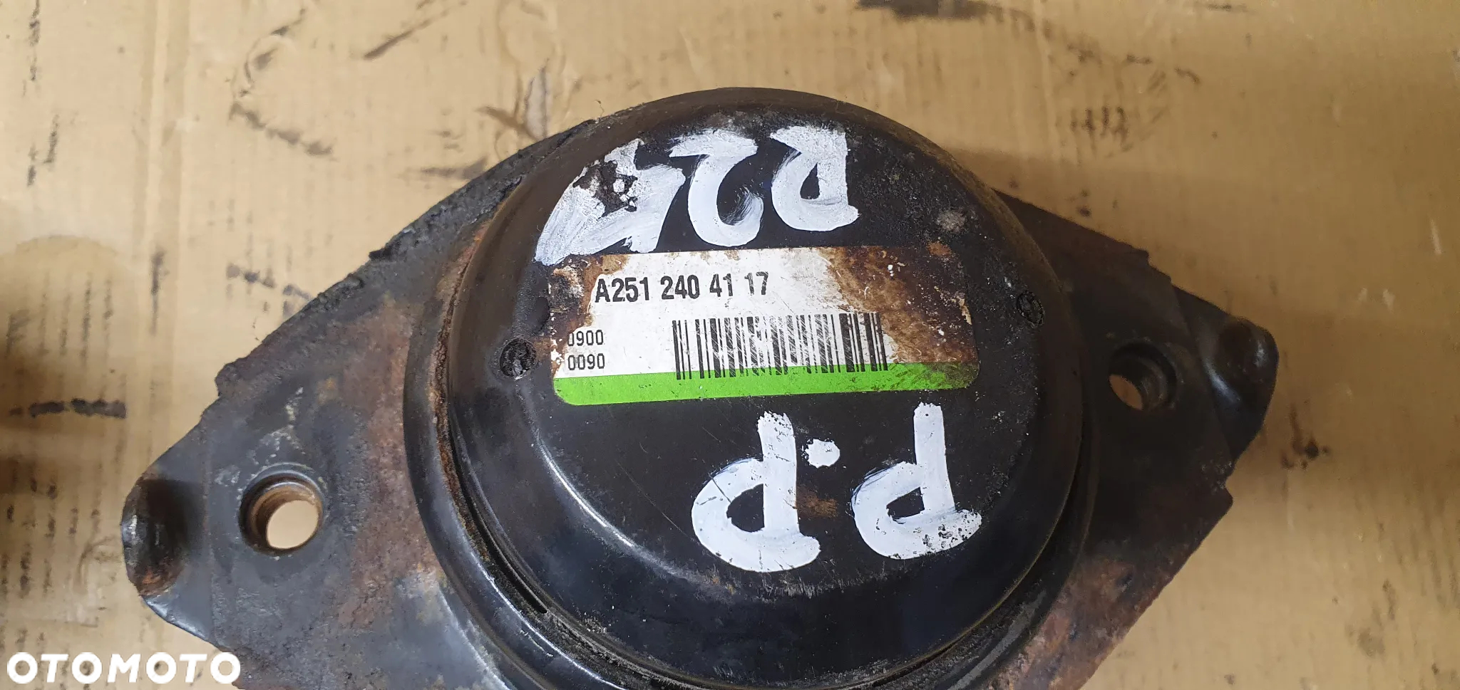 Łapa poduszka silnika Mercedes R-Klasa W251 3.0 CDI A2512404117 - 7