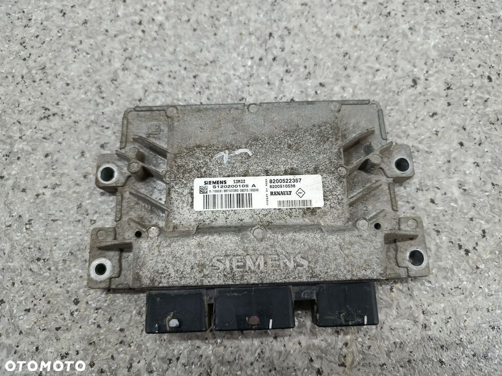 KOMPUTER, STEROWNIK RENAULT CLIO III 8200522357 8200510536 S120200105 1.2 - 2