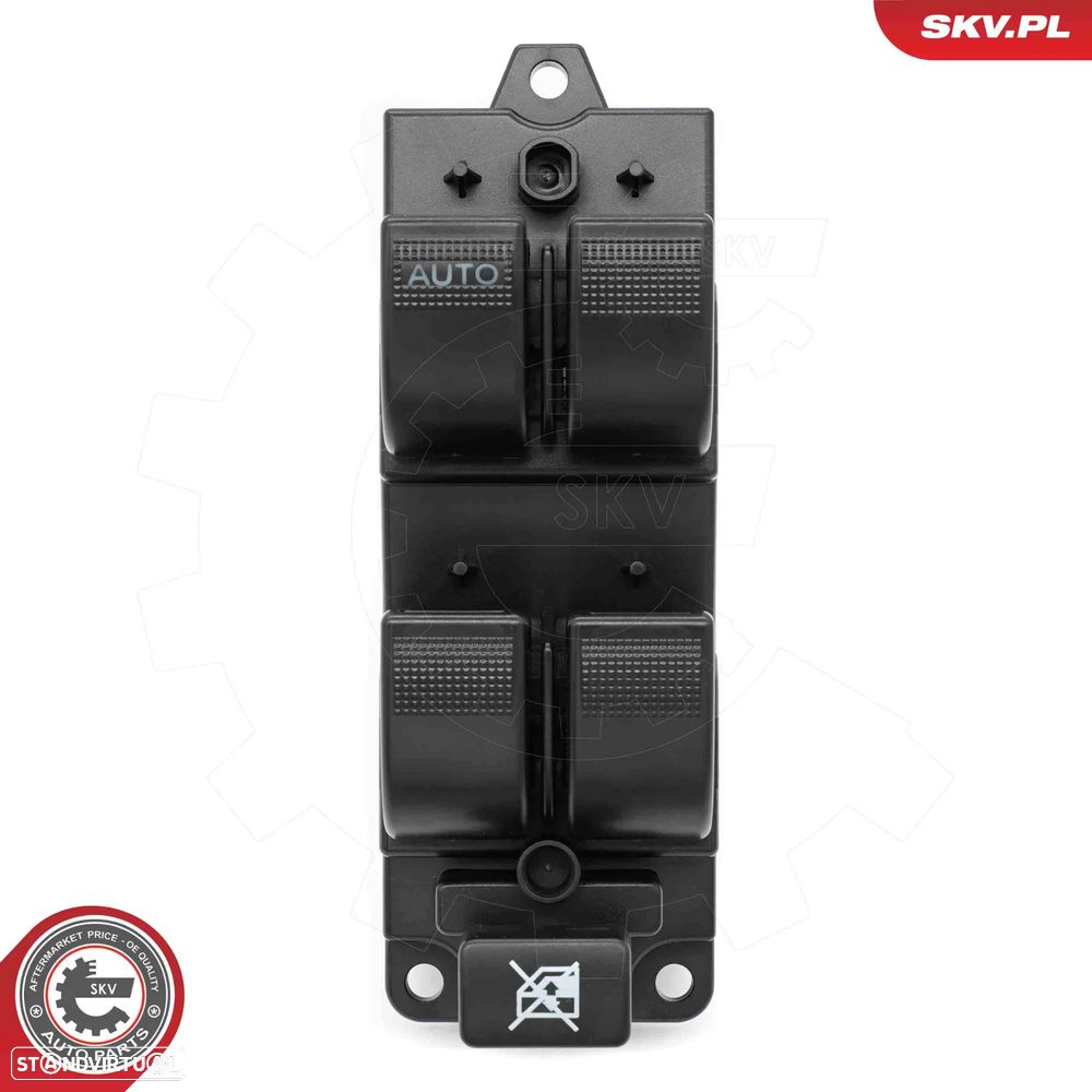 Botões de comando dos vidros Mazda 6 GG GY 2002 a 2008  GJ6A66350 - 2