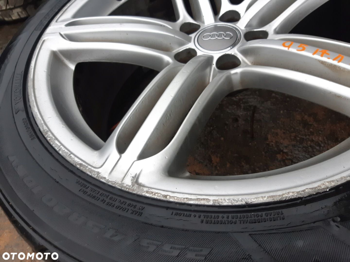 AUDI Q5 8R FELGA ALUMINIOWA POMPEI 20 8R0601025N - 5