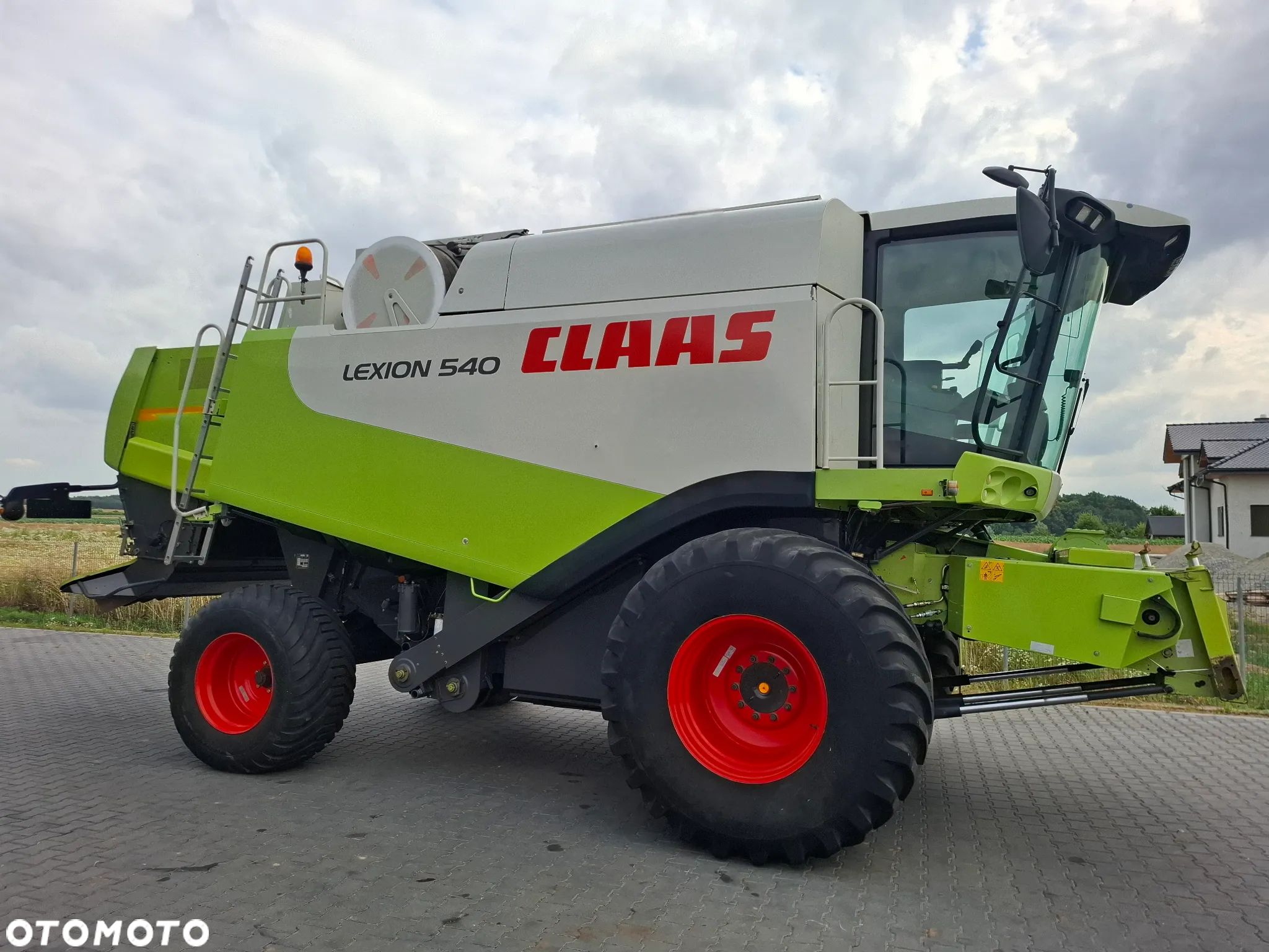 Claas Lexion 540 heder 6.6 m, Nie Malowany, Stan Bardzo Dobry - 1