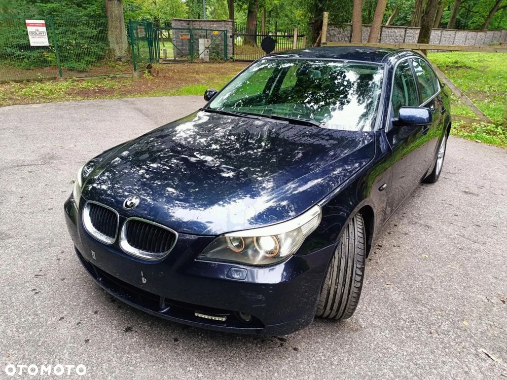 Maska pokrywa silnika BMW E60 E61 317 orientblau