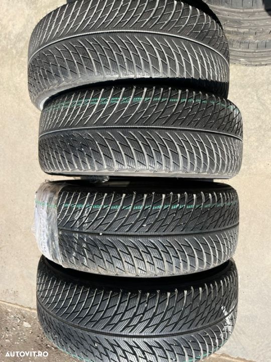 vând 4 anvelope 225/55/18 Michelin de iarnă ca noi - 1