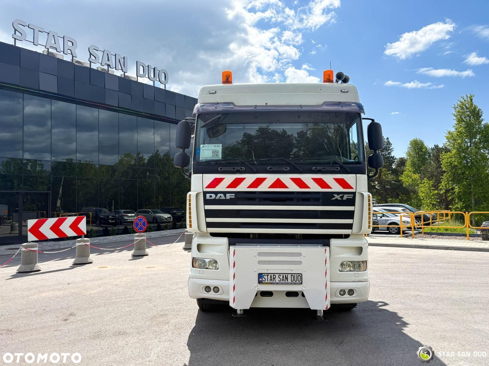 DAF XF 105.510 8x4 FASSI F800 XP Żuraw Siodło Wciągarka - 16