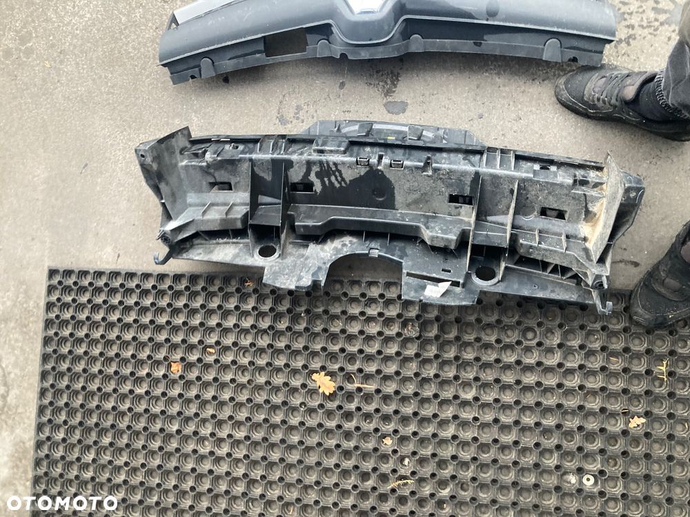 Renault Kangoo 2 II LIFT 3 III ATRAPA grill zderzaka pas górny podstawa grilla wzmocnienie górne czasza 620364016R 623101381R - 6