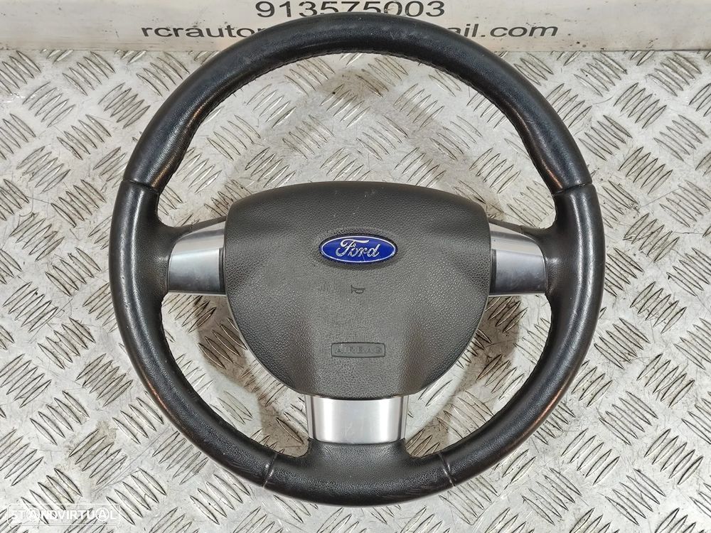 Volante Completo em Pele Ford Focus 2 Mk2 3 Braços - 1