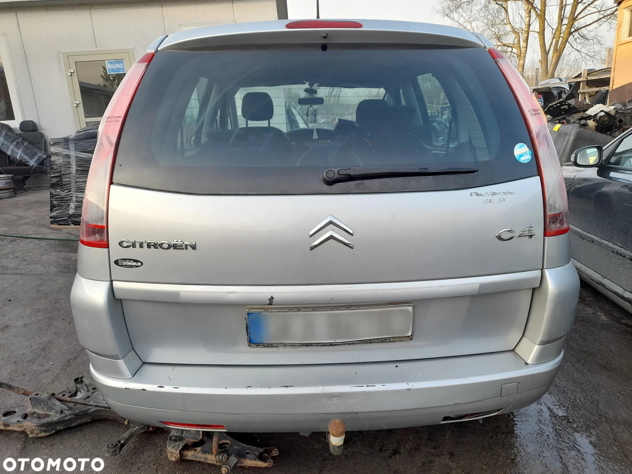 CITROEN C4 GRAND PICASSO ZDERZAK TYŁ TYLNY TYLNI EZRC - 15